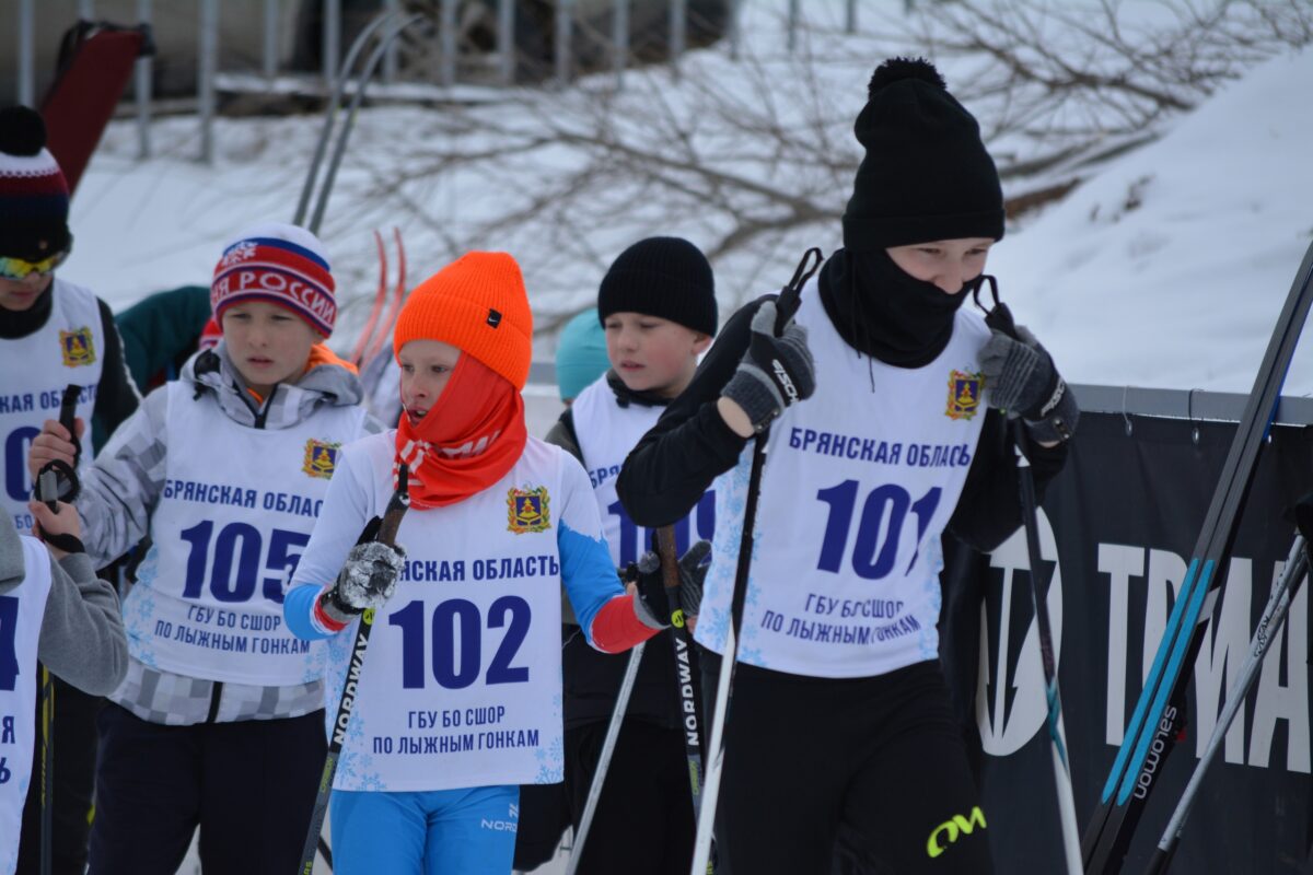 Учащиеся «ОГМА» приняли участие в  первенстве Брянской области по лыжным гонкам