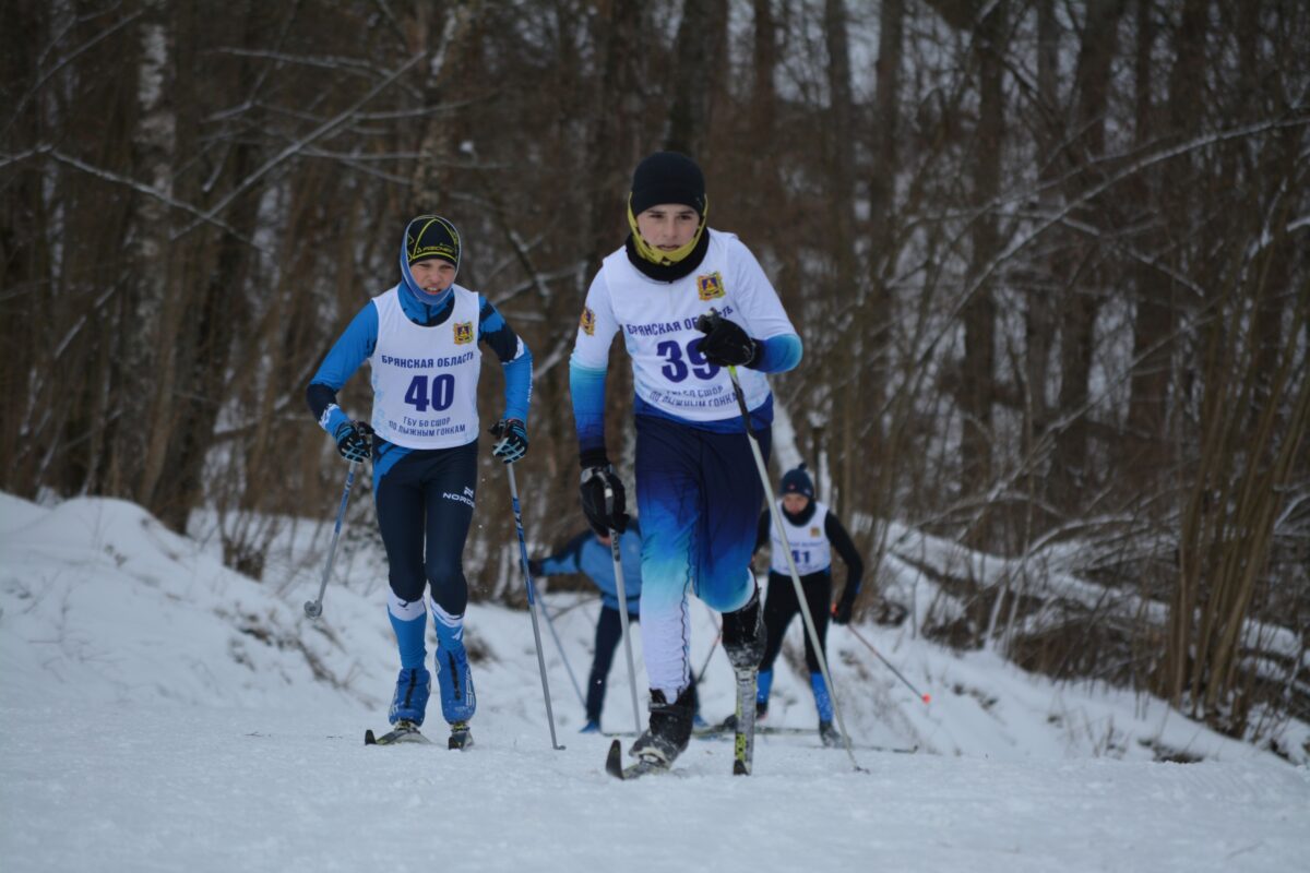 Учащиеся «ОГМА» приняли участие в  первенстве Брянской области по лыжным гонкам